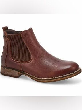 Josef Seibel Waterproof Leather Chelsea Ankle Boots Size US 8-8.5